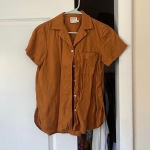 Beaton Linen top, EUC!